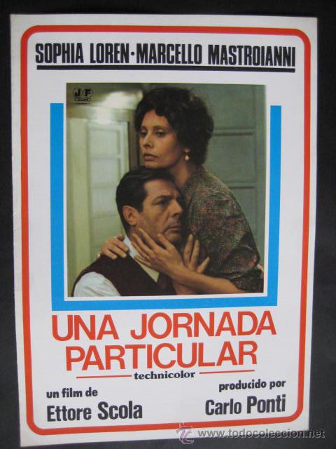 Cine: -UNA JORNADA PARTICULAR- SOFIA LOREN Y MARCELO MASTROIANNI..ENVIO GRATIS&iexcl;&iexcl;&iexcl;