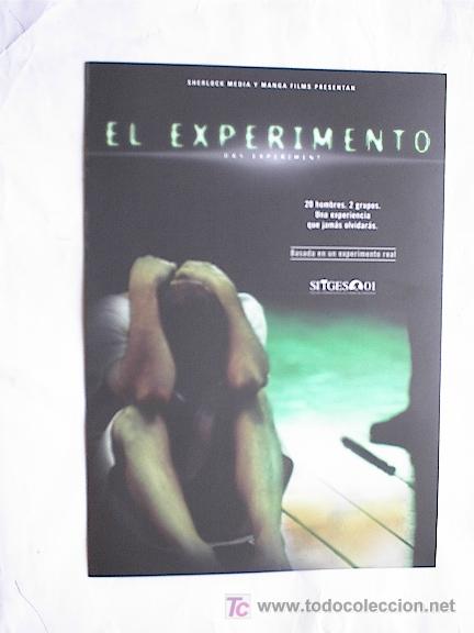 Cine: EL EXPERIMENTO - Foto 1