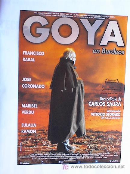 Cine: GOYA EN BURDEOS - Foto 1