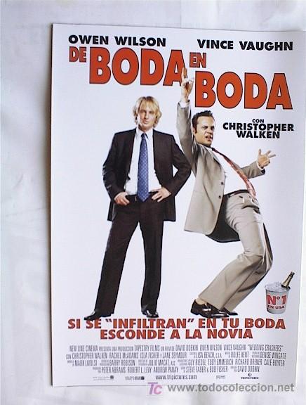 DE BODA EN BODA