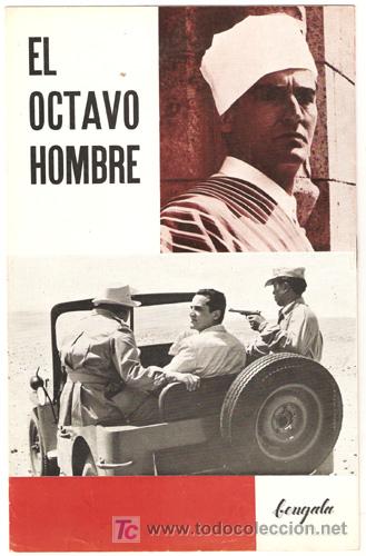 Cinema: G1297 EL OCTAVO HOMBRE VITTORIO GASSMAN GUIA ORIGINAL BENGALA ESTRENO