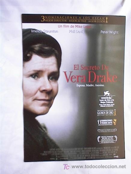 Cine: EL SECRETO DE VERA DRAQUE