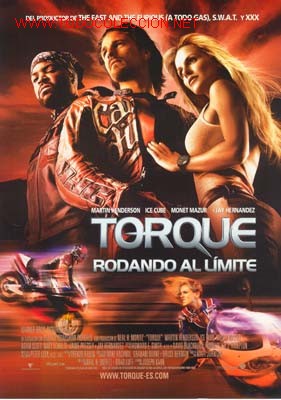 Cin&eacute;ma: Torque - Rozando al limite - / 21 x 30 / Original