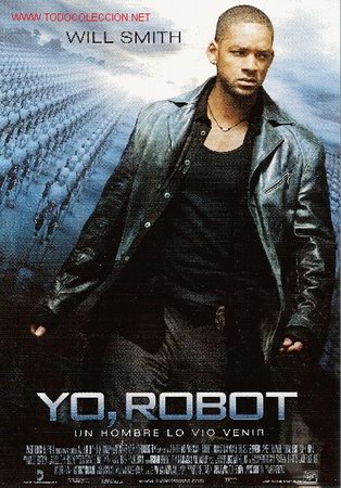 Cine: Yo, robot, con Will Smith. 2 hojas. - Foto 1