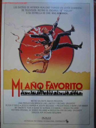Kino: Gu&iacute;a de la pel&iacute;cula: MI A&Ntilde;O FAVORITO. Peter O'Toole, Mark Linn-Baker, Jessica Harper, Joseph Bologna