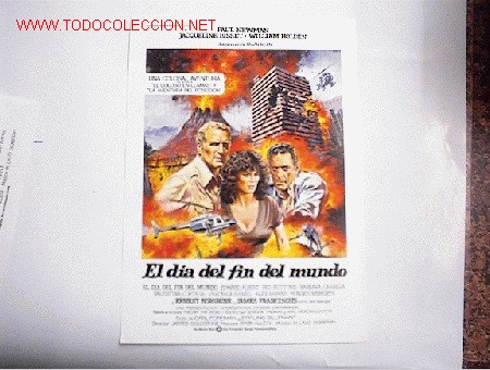 Cinema: EL DIA DEL FIN DEL MUNDO.       10 GUIAS A ELEGIR  POR 25 EUROS. 100 GUIAS X 130 EUROS