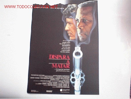Cine: DISPARA A MATAR 10 GUIAS A ELEGIR POR 25 EUROS. 100 GUIAS X 130 EUROS