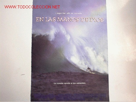 Kino: EN LAS MANOS DE DIOS   10 GUIAS A ELEGIR  POR 25 EUROS. 100 GUIAS X 130 EUROS
