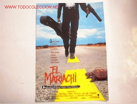 Cin&eacute;ma: EL MARIACHI. 10 GUIAS A ELEGIR  POR 25 EUROS. 100 GUIAS X 130 EUROS