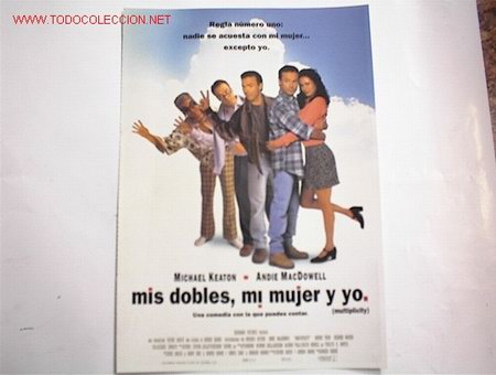 Cin&eacute;ma: MIS DOBLES MI MUJER Y YO   10 GUIAS A ELEGIR  POR 25 EUROS. 100 GUIAS X 130 EUROS