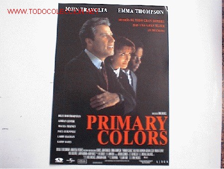 Kino: PRIMARY COLORS   10 GUIAS A ELEGIR  POR 25 EUROS. 100 GUIAS X 130 EUROS