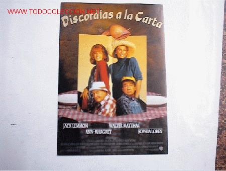 Cin&eacute;ma: DISCORDIAS A LA CARTA 10 GUIAS A ELEGIR POR 25 EUROS. 100 GUIAS X 130 EUROS