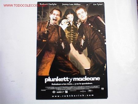 Cin&eacute;ma: PLUNKETT Y MACLEANE       10 GUIAS A ELEGIR  POR 25 EUROS. 100 GUIAS X 130 EUROS
