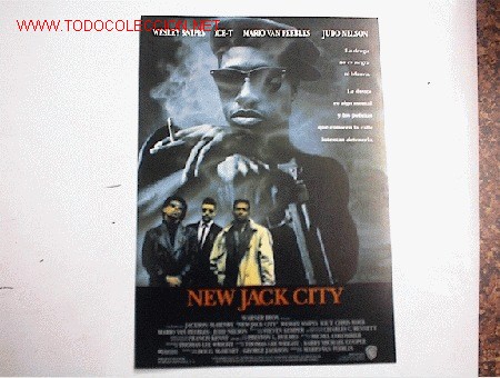 Cin&eacute;ma: NEW JACK CITY    10 GUIAS A ELEGIR  POR 25 EUROS. 100 GUIAS X 130 EUROS