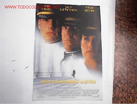 Cine: ALGUNOS HOMBRES BUENOS     10 GUIAS A ELEGIR  POR 25 EUROS. 100 GUIAS X 130 EUROS