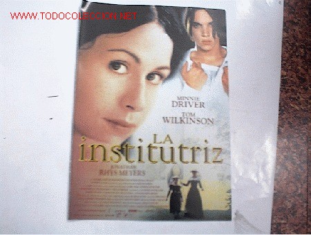Kino: LA INSTITUTRIZ  10 GUIAS A ELEGIR 25 EUROS . 100 GUIAS 130 EUROS