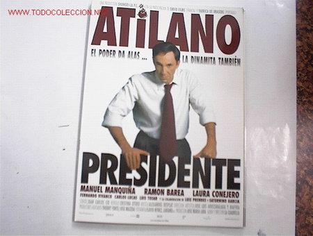 Cin&eacute;ma: ATILANO PRESIDENTE    10 GUIAS A ELEGIR 25 EUROS . 100 GUIAS 130 EUROS