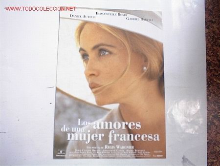 Cin&eacute;ma: LOS AMORES DE UNA MUJER FRANCESA  10 GUIAS A ELEGIR 25 EUROS . 100 GUIAS 130 EUROS