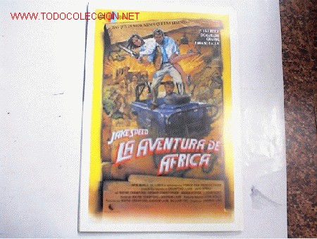 Cin&eacute;ma: LA  AVENTURA DE AFRICA  10 GUIAS A ELEGIR 25 EUROS . 100 GUIAS 130 EUROS