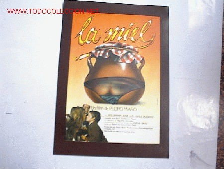 Cinema: LA MIEL    10 GUIAS A ELEGIR 25 EUROS . 100 GUIAS 130 EUROS