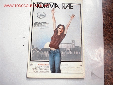 Cinema: NORMA RAE 10 GUIAS A ELEGIR 25 EUROS . 100 GUIAS 130 EUROS