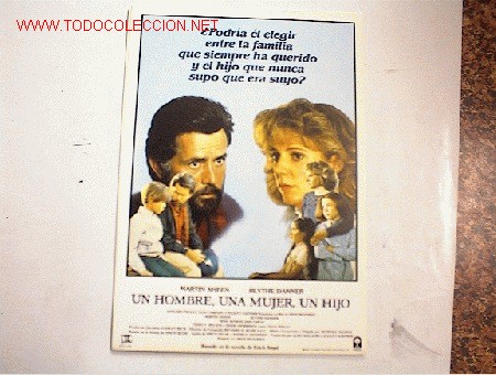 Cinema: UN HOMBRE UNA MUJER UN HIJO  10 GUIAS A ELEGIR 25 EUROS . 100 GUIAS 130 EUROS
