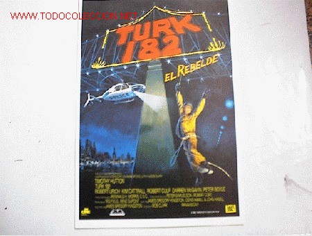 Cinema: TURK  182  EL REBELDE           10 GUIAS A ELEGIR 25 EUROS . 100 GUIAS 130 EUROS