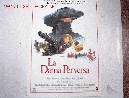 Cinema: LA DAMA PERVERSA 10 GUIAS A ELEGIR 25 EUROS . 100 GUIAS 130 EUROS