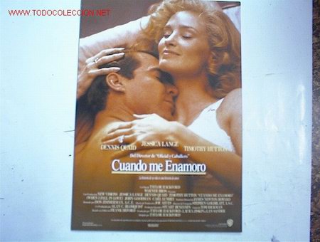 Cinema: CUANDO ME ENAMORO 10 GUIAS A ELEGIR 25 EUROS . 100 GUIAS 130 EUROS