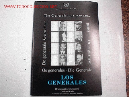 Cinema: LOS GENERALES     10 GUIAS A ELEGIR 25 EUROS . 100 GUIAS 130 EUROS
