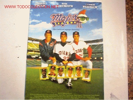 Cin&eacute;ma: MAJOR LEAGUE II. 10 GUIAS A ELEGIR 25 EUROS . 100 GUIAS 130 EUROS