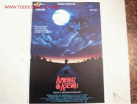 Cinema: APRENDIZ DE ASESINO      10 GUIAS A ELEGIR 25 EUROS . 100 GUIAS 130 EUROS