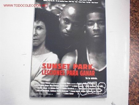 Cin&eacute;ma: SUNSENT PARK  LECCIONES PARA GANAR      10 GUIAS A ELEGIR 25 EUROS . 100 GUIAS 130 EUROS