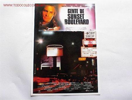 Cinema: GENTE DE SUNSET BOULEVARD 10 GUIAS A ELEGIR 25 EUROS . 100 GUIAS 130 EUROS
