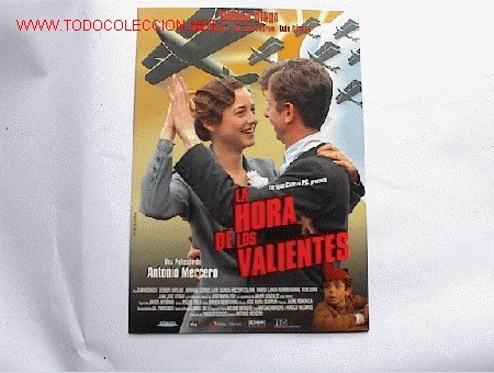 Cinema: LA HORA DE LOS VALIENTES        10 GUIAS A ELEGIR 25 EUROS . 100 GUIAS 130 EUROS