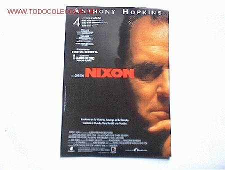 Cinema: NIXON            10 GUIAS A ELEGIR 25 EUROS . 100 GUIAS 130 EUROS