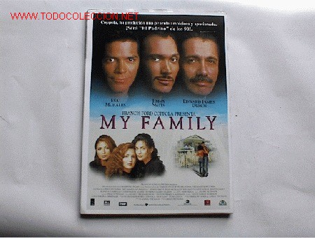 Cin&eacute;ma: MY FAMILY 10 GUIAS A ELEGIR 25 EUROS . 100 GUIAS 130 EUROS