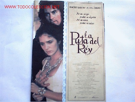 Cin&eacute;ma: LA PUTA DEL REY              10 GUIAS A ELEGIR 25 EUROS . 100 GUIAS 130 EUROS