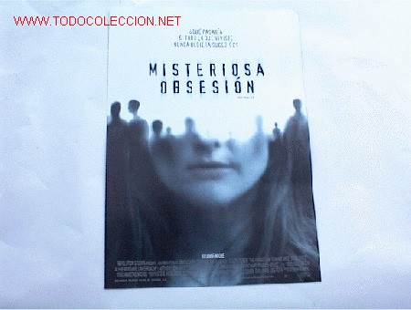 Kino: MISTERIOSA OBSESION          10 GUIAS A ELEGIR 25 EUROS . 100 GUIAS 130 EUROS