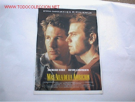 Cin&eacute;ma: MAS ALLA DE LA AMBICION            10 GUIAS A ELEGIR 25 EUROS . 100 GUIAS 130 EUROS