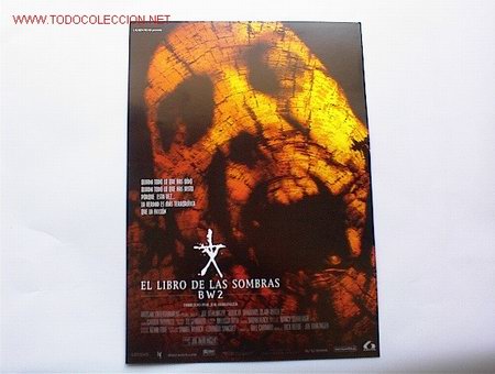 Cinema: EL LIBRO DE LAS SOMBRAS BW2     10 GUIAS A ELEGIR 25 EUROS . 100 GUIAS 130 EUROS