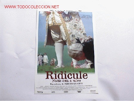 Cin&eacute;ma: RIDICULE 10 GUIAS A ELEGIR 25 EUROS . 100 GUIAS 130 EUROS