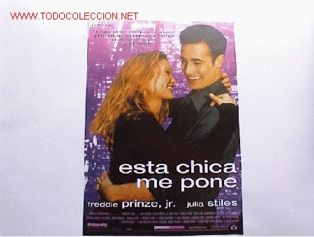 Cine: ESTA CHICA ME PONE       10 GUIAS A ELEGIR 25 EUROS . 100 GUIAS 130 EUROS