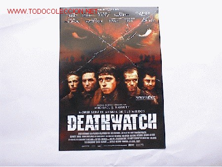 Kino: DEATKWATCH     10 GUIAS A ELEGIR 25 EUROS O 100 GUIAS 130 EUROS