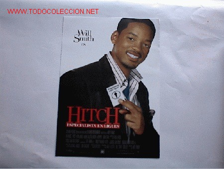 Cin&eacute;ma: HITCH                         10 GUIAS A ELEGIR  POR 25 EUROS. 100 GUIAS X 130 EUROS