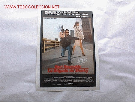 Cine: LA BRIGADA DE SHARKY         10 GUIAS A ELEGIR POR 25 EUROS. 100 GUIAS X 130 EUROS