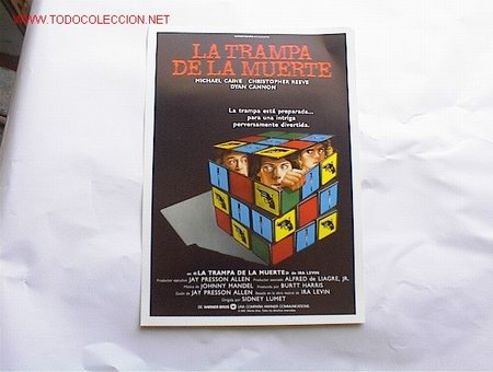 Cine: LA TRANPA DE LA MUERTE   10 GUIAS A ELEGIR POR 25 EUROS. 100 GUIAS X 130 EUROS