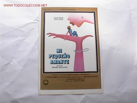 Cine: MI PEQUE&Ntilde;O AMANTE          10 GUIAS A ELEGIR 25 EUROS . 100 GUIAS 130 EUROS