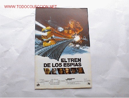 Cine: EL TRE DE LOS ESPIAS           10 GUIAS A ELEGIR 25 EUROS . 100 GUIAS 130 EUROS