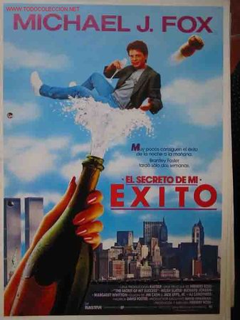 Kino: EL SECRETO DE MI &Eacute;XITO. Michael Fox, Helen Slater, &hellip;Dir: Herbert Ross. 21x29, 4pp
